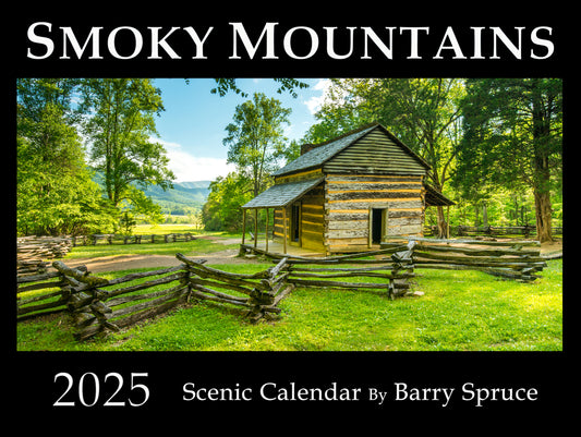 2025 Smoky Mountains Scenic Calendar