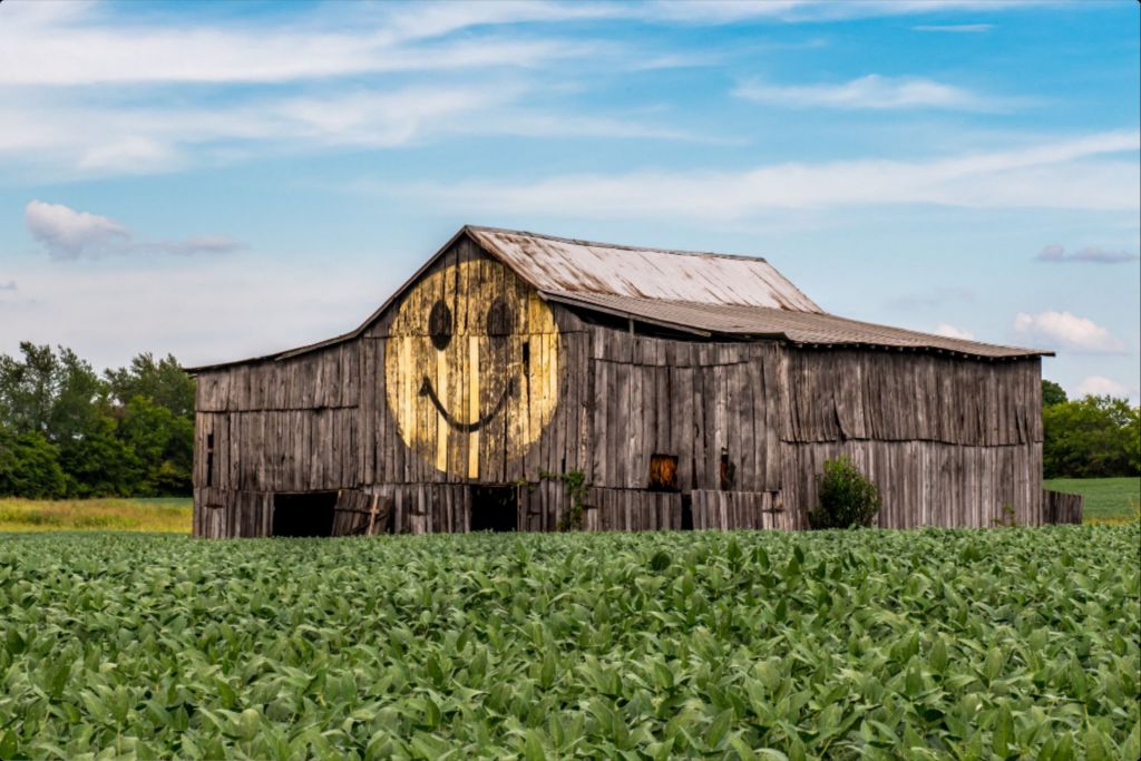 Smiley Face Barn