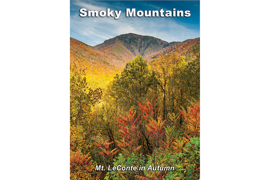 Mt. Leconte in Autumn - Great Smoky Mountains Magnet